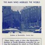 "ROCKEFELLER 'INTERNATIONALIST' THE MAN WHO MISRULES THE WORLD" signé Emanuel M. Josephson, ed. Chedney Press, 1952.